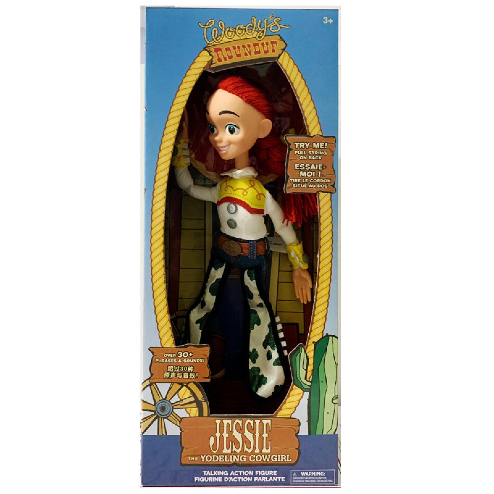 Pixar Toy Story 3 & 4 Talking Woody & Jessie Action Figures - 15