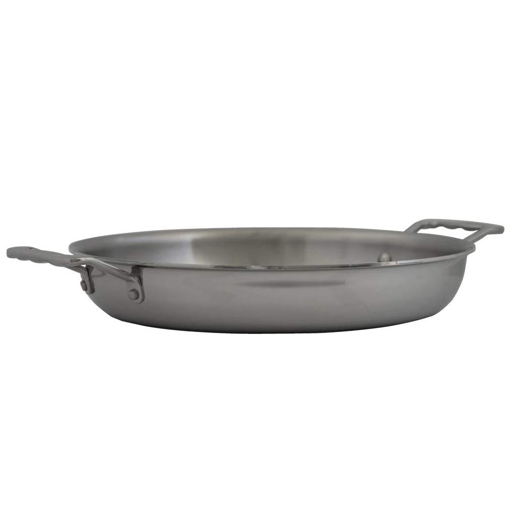 Little Griddle ANYWARE 7-Ply Stainless Steel Fry Pan - Induction Ready, Lifetime Guaranteed - 5-Layer Aluminum Core with Dual Helper Handles - Perfect for Outdoor Camping, Indoor Cooking & RV Kitchens