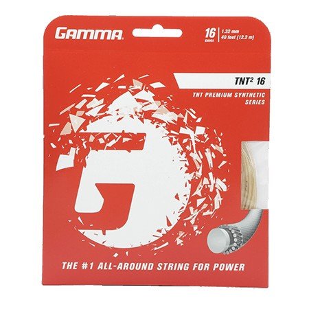 Gamma TNT2 16 String Badminton Racket - Professional Grade Carbon Fiber Shuttlecock Racket for Advanced Players | Perfect for Tournaments, Training & Competitive Play