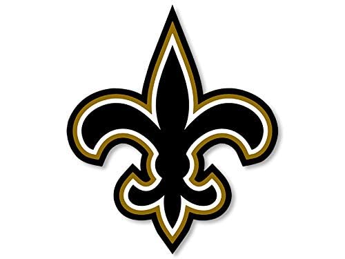 Premium Black & Gold Fleur De Lis Sticker - Louisiana Flag Symbol Decal for Cars, Trucks & Laptops | 4 Inch Made in USA | Perfect for Louisiana Pride, Home Decor & Gift Giving