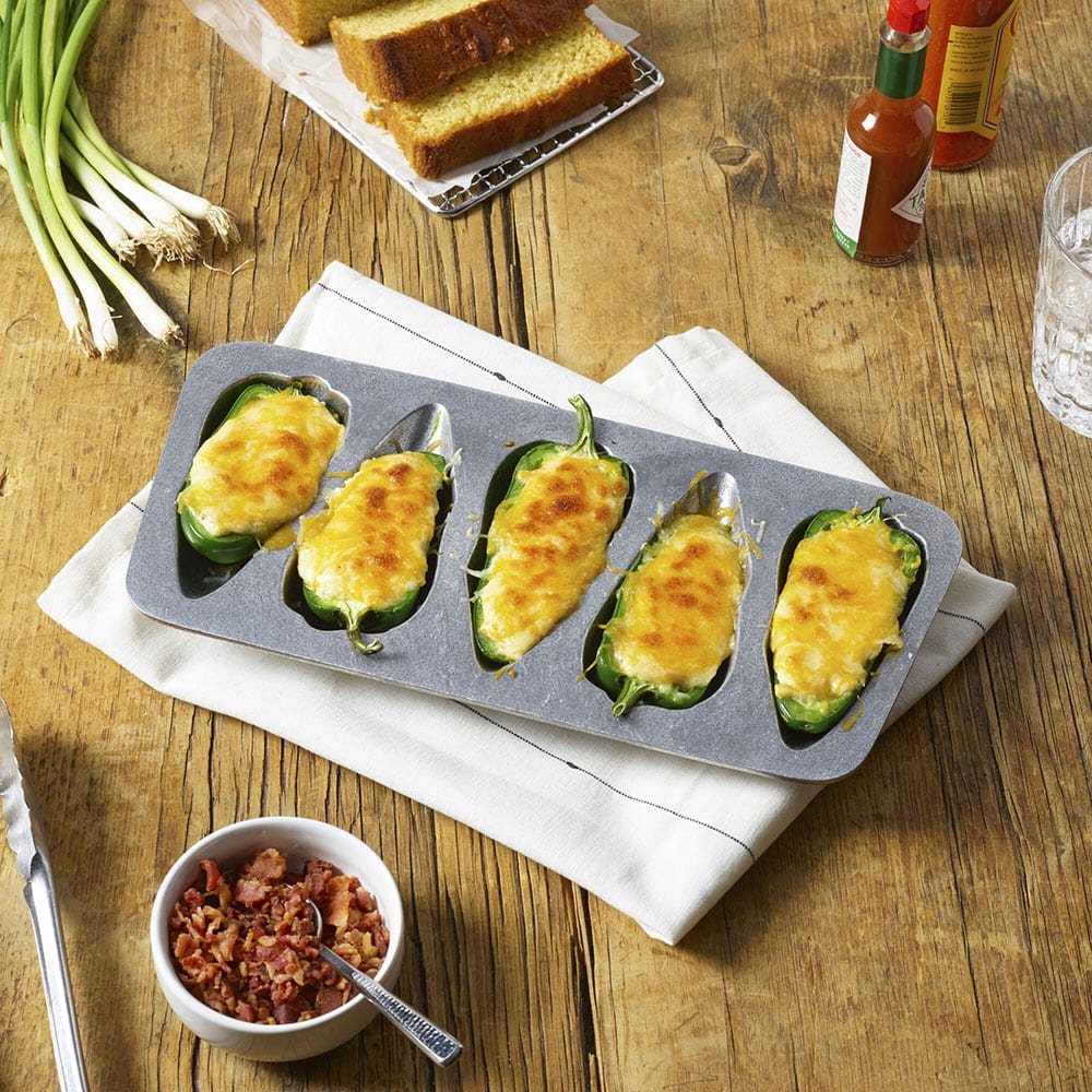 Premium Jalapeno Grill Tray - Stainless Steel BBQ Cooking Pan for Grilling Peppers & Vegetables - Perfect for Outdoor BBQ, Camping & Backyard Parties