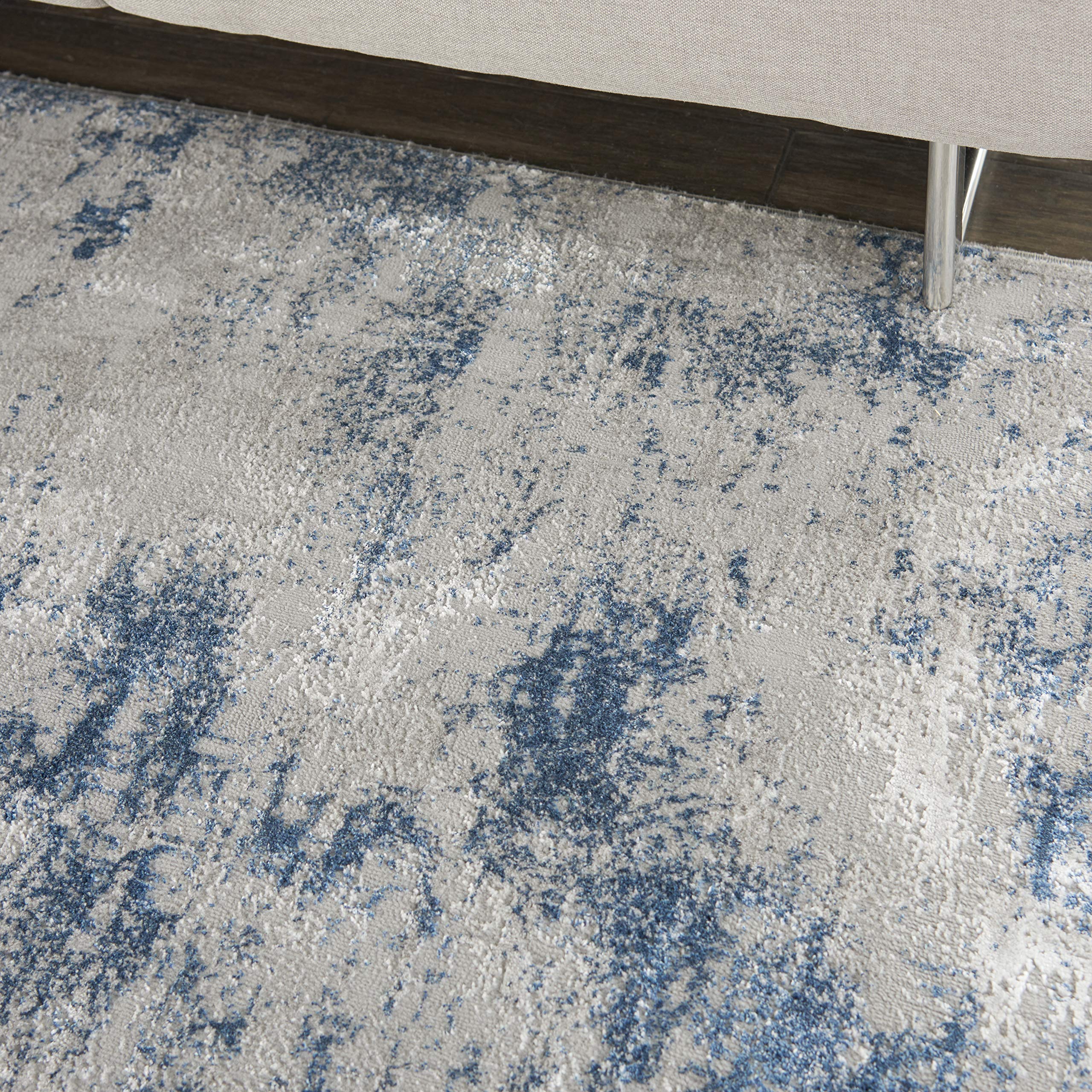 Kathy Ireland Ki40 Royal Terrace Floral Grey/Blue 5'3