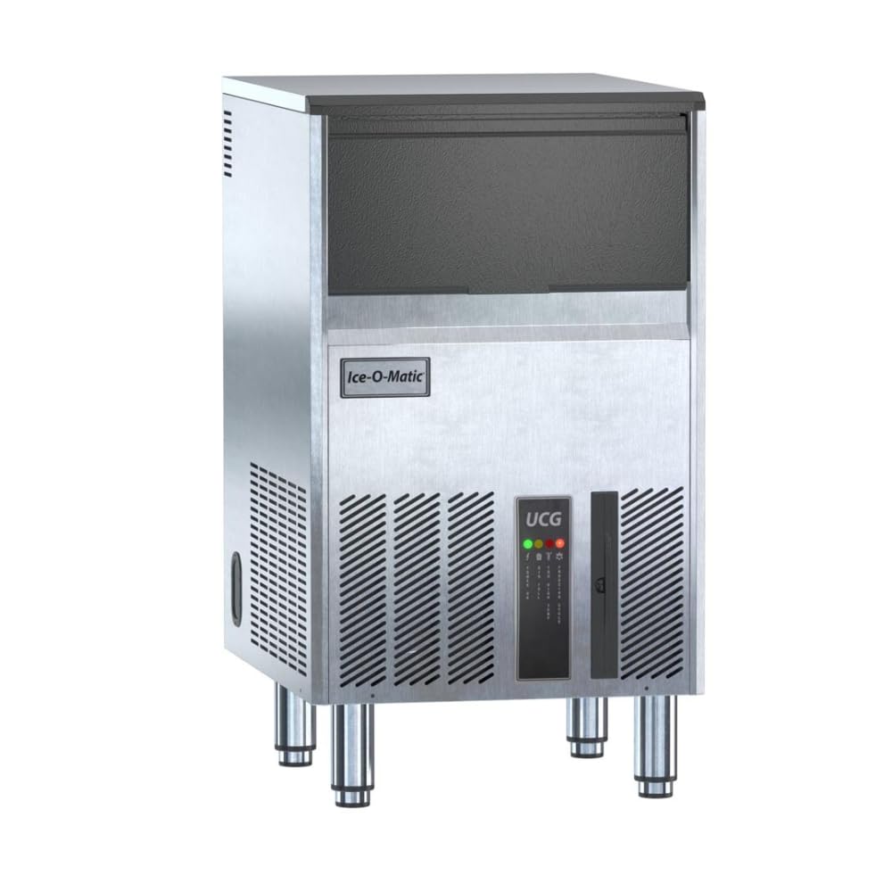 Commercial Gourmet Cube Undercounter Ice Maker by Ice-O-Matic - High Capacity 24/7 Ice Production for Restaurants, Bars, and Home Kitchens
