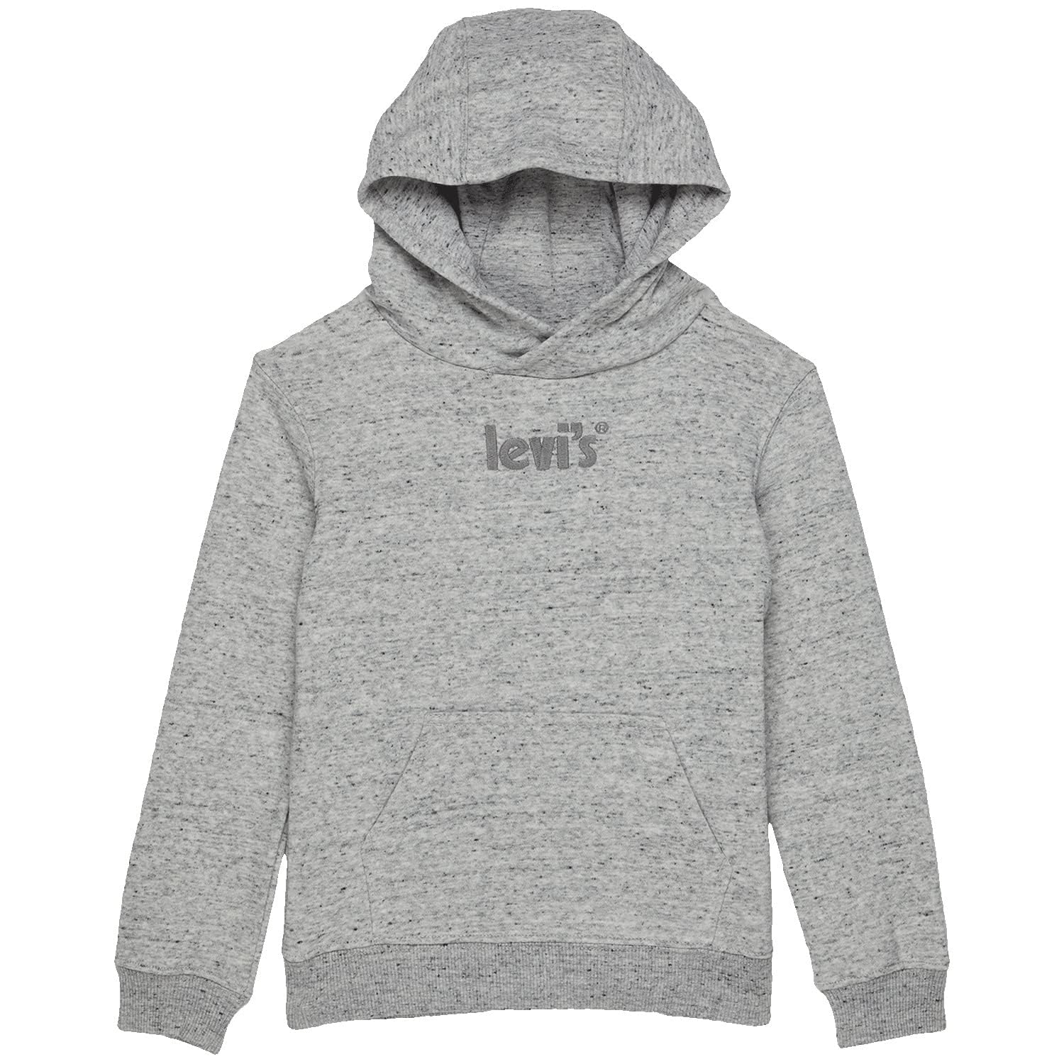 Levi's® Baby Boy's Logo Pullover Hoodie for Toddlers | Soft Cotton Fleece Hooded Sweatshirt | Perfect for Playdates, Daycare & Outdoor Adventures