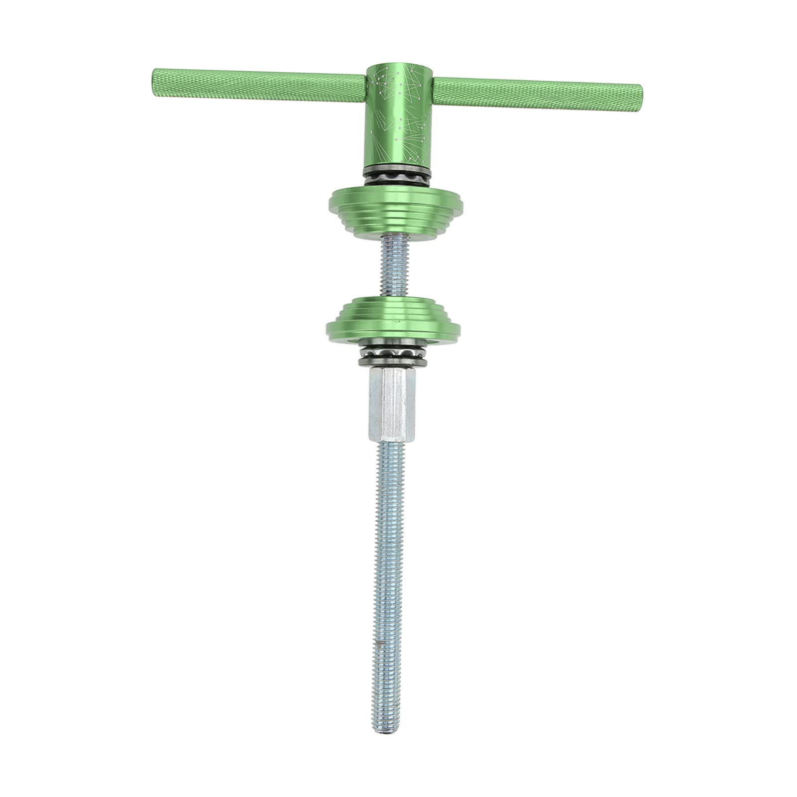 VGEBY Bicycle Headset Cup Press Tool - Professional Bike Headset & Bottom Bracket Installation Tool for Smooth Bicycle Repairs (Green) | Perfect for Home Mechanics & Bike Shops