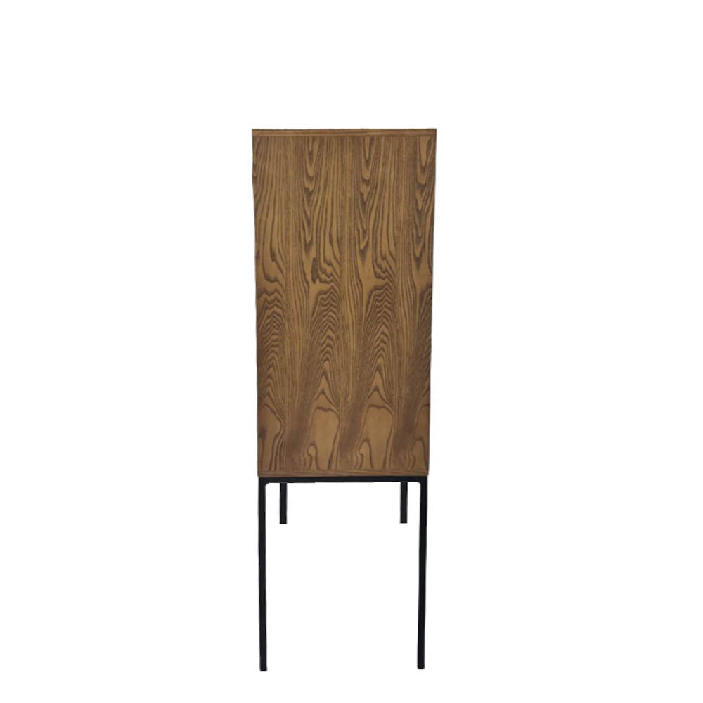 Philos 2-Door Brick Cabinet - Stylish Storage Solution for Living Room, Bedroom, or Office Organization