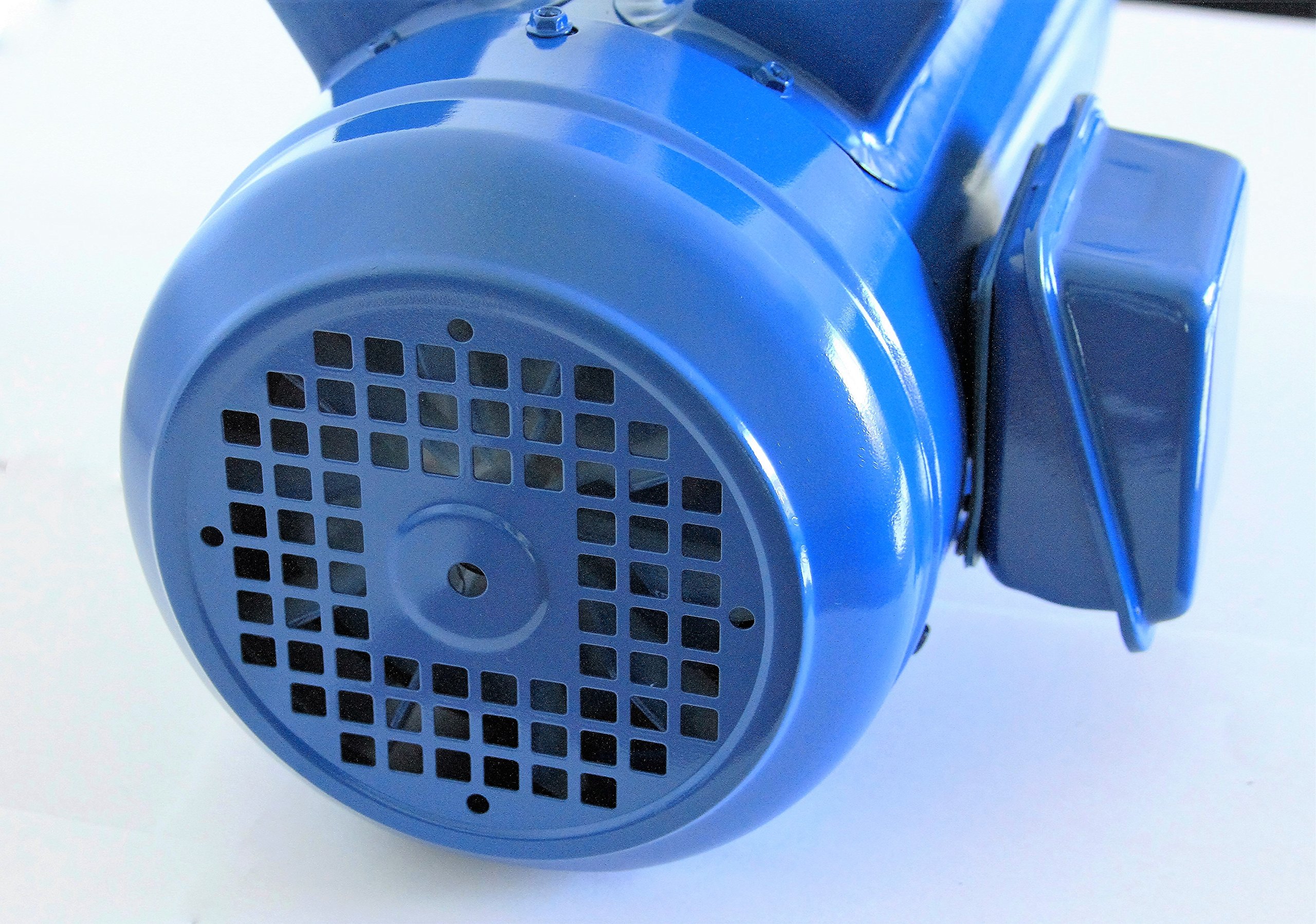 Hallmark Industries MA0507A 3/4 HP AC Motor - 1725 RPM, 1 Phase 60Hz, 115/208-230V, 56C/TEFC, Capacitor Start with Foot Mount, SF 1.15, Steel Frame (Single Unit) - Ideal for Pumps, Fans, and Industrial Machinery