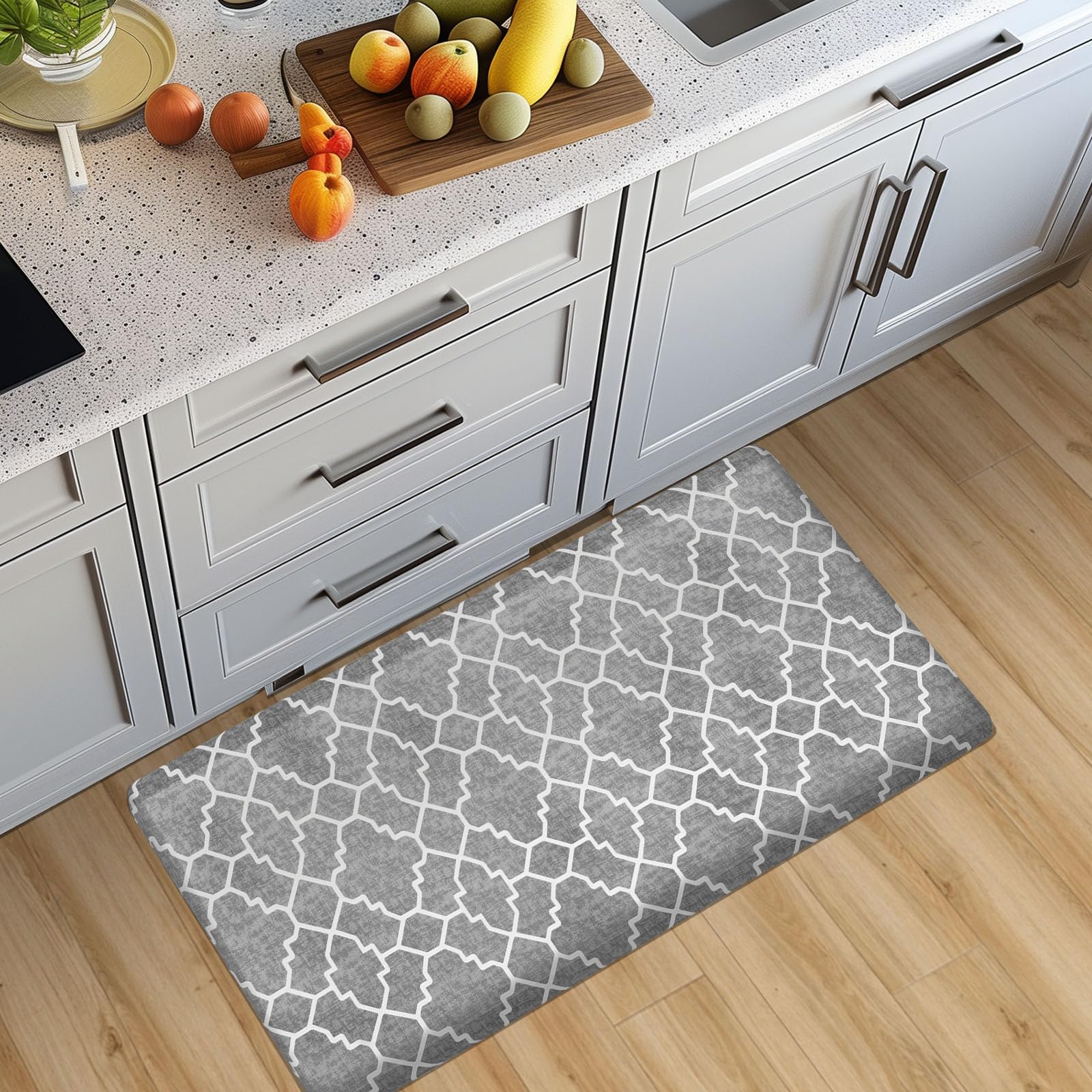 FRESHMINT Trellis Kitchen Mat - 0.47