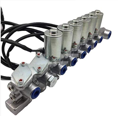 Komatsu PC200-7 PC200LC-7 PC220-7 PC220LC-7 PC270-7 Original Solenoid Valve Assy 20Y-60-31211 20Y-60-31212 - Replacement Part for Excavator Hydraulic System