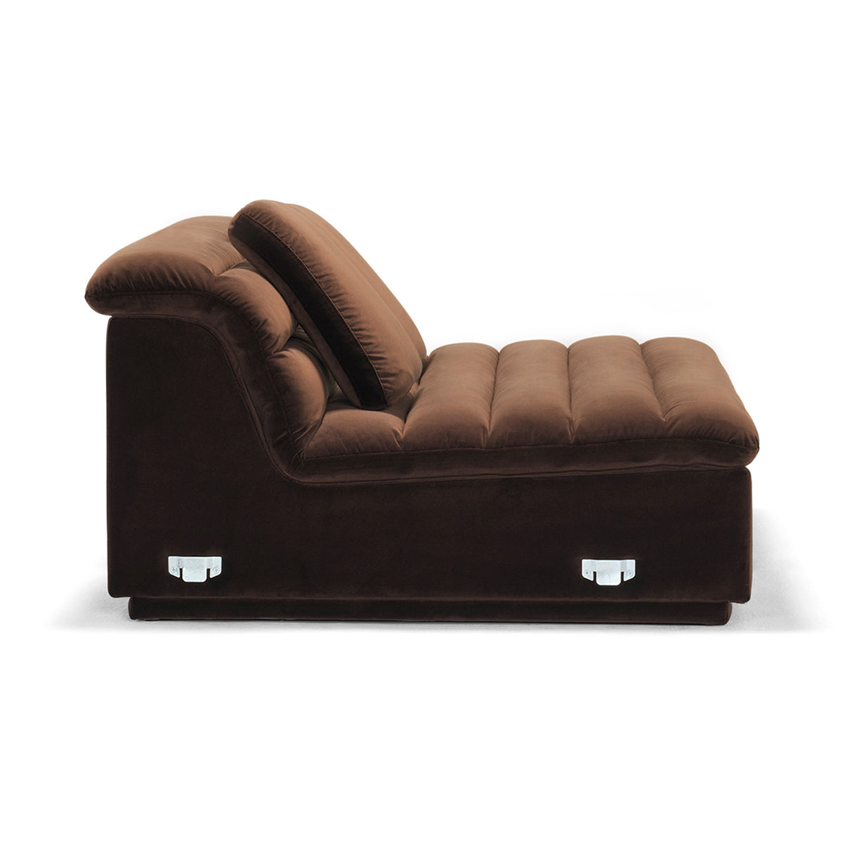 3-Seater Floating Armless Modular Sofa - Avalon Collection | Modern Sectional for Small Spaces, Apartments & Living Rooms
