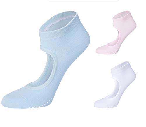 Blue,white,pink-3 Pairs
