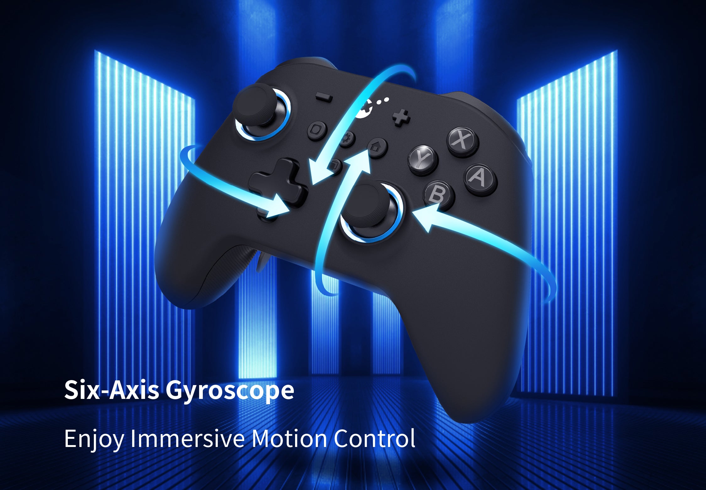 GuliKit KK 3 Max Wireless Bluetooth Game Controller for Nintendo Switch, PC, Android, Mac OS, iOS - Ergonomic Design with Hall Effect Joystick (Black) - Perfect for Gaming, Streaming & Multi-Platform Play