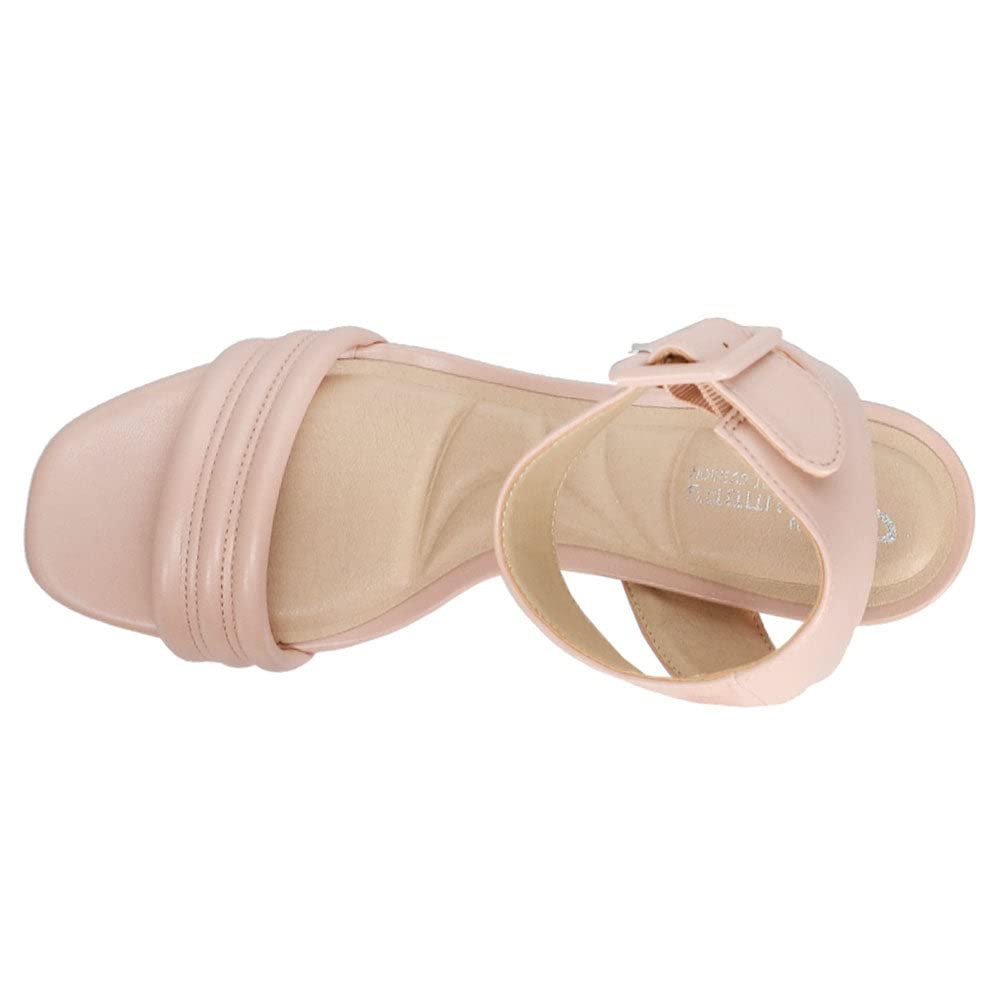 Chinese Laundry Women's Blest Smooth Heeled Sandal - Comfortable Dress Sandals for Weddings, Parties & Office Wear