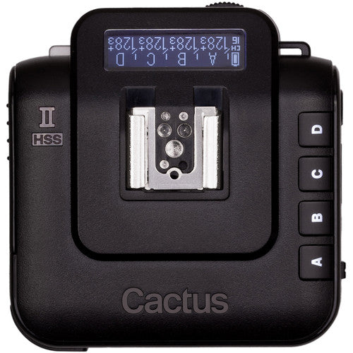 Cactus Wireless Flash Transceiver V6 II - Professional Off-Camera Flash Trigger for Canon Nikon Sony DSLR Cameras - Perfect for Studio Photography, Outdoor Shoots & Event Coverage