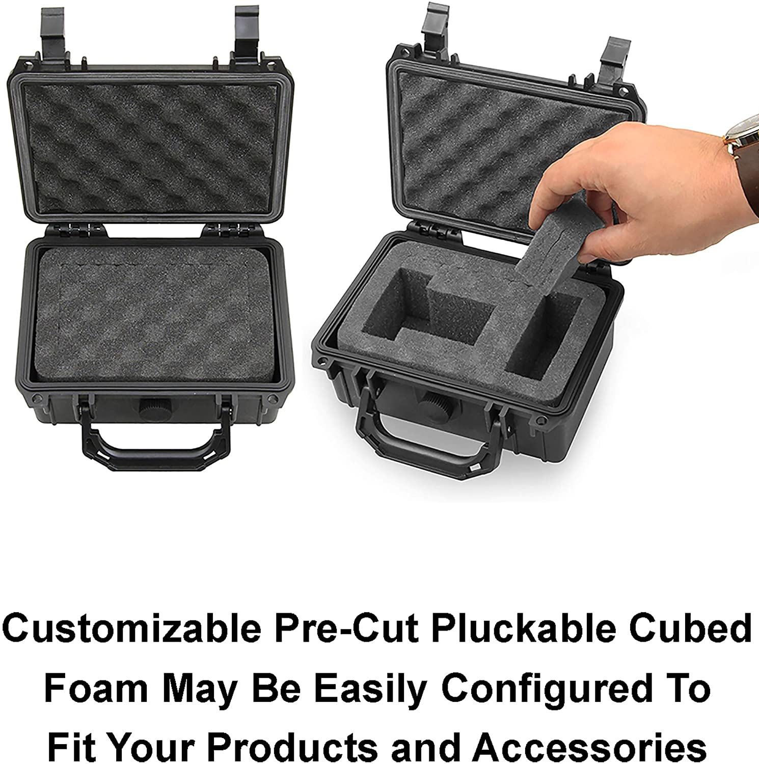 CASEMATIX Waterproof Travel Carry Case for Canon PowerShot Zoom Telephoto Monocular Camera - Durable Protective Storage Pouch for Outdoor Photography, Hiking & Travel Accessories