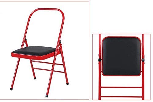 Modern Leather Cushion Office Chair - Ergonomic Folding Computer Desk Chair for Home, Student & Meeting Use | Comfortable Workstation Seating for Small Spaces & Home Offices