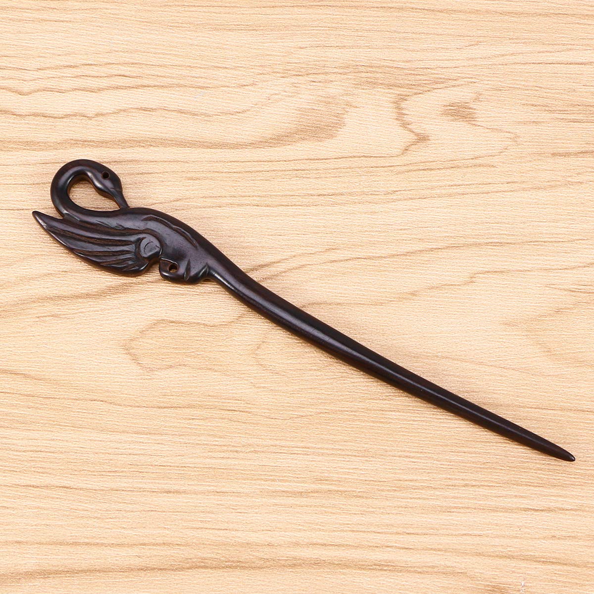 Handmade Chinese Style Wooden Hair Sticks for Women - Elegant Hair Chopsticks & Bun Pins for Long Hair Updos - Perfect for Weddings, Parties & Daily Hairstyling