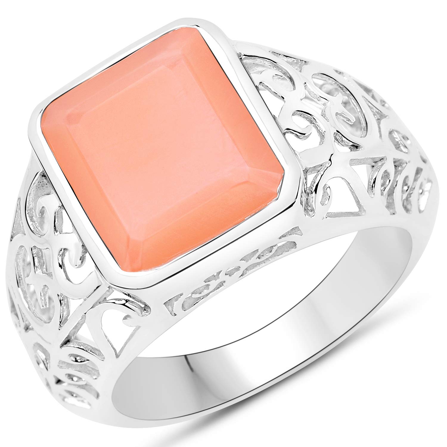 Bonyak Sterling Silver Ring for Women - Size 8.00, Elegant Stackable Band, Perfect for Everyday Wear, Gift Giving & Special Occasions
