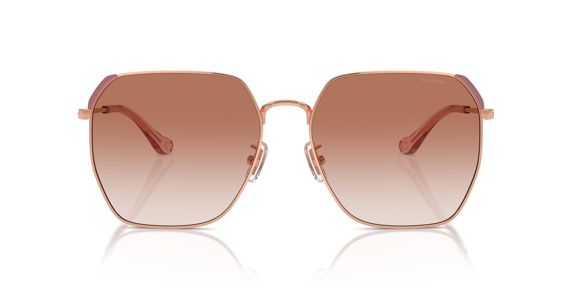 Coach Women's HC7165D Square Sunglasses - Classic Designer Shades for Women, UV Protection, Stylish & Comfortable - Perfect for Outdoor, Beach, and Everyday Fashion