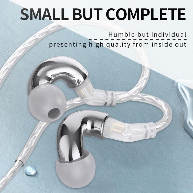 BLON BL Mini 6mm Dynamic Driver In-Ear Earphone IEM with High Fidelity Sound - Perfect for Music Lovers, Gaming & Travel