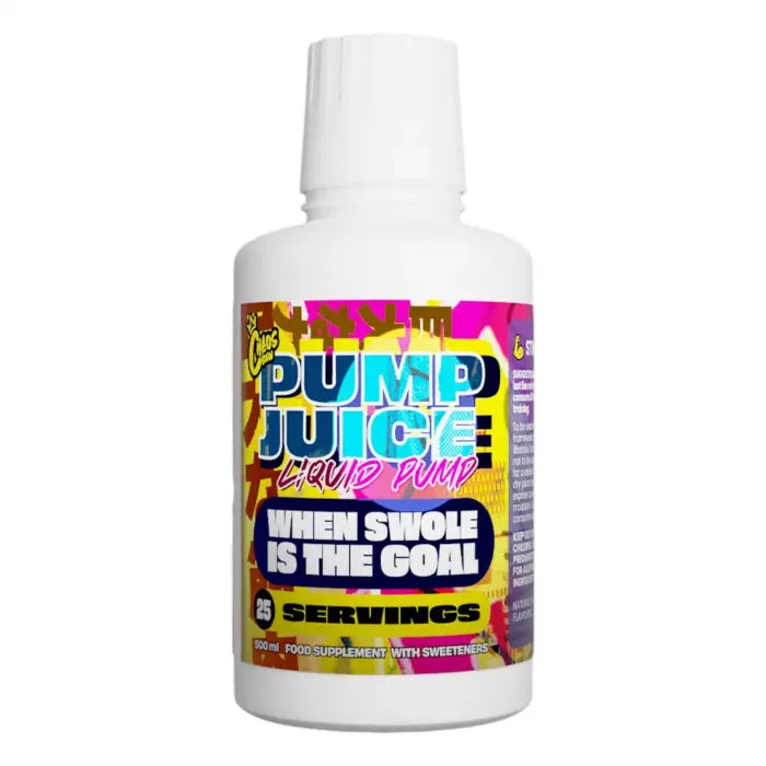 Chaos Crew Pump Juice – 500ml Glycerol Liquid Pump for Muscle Growth & Hydration – Pre Workout Supplement for Bodybuilding & Fitness Training