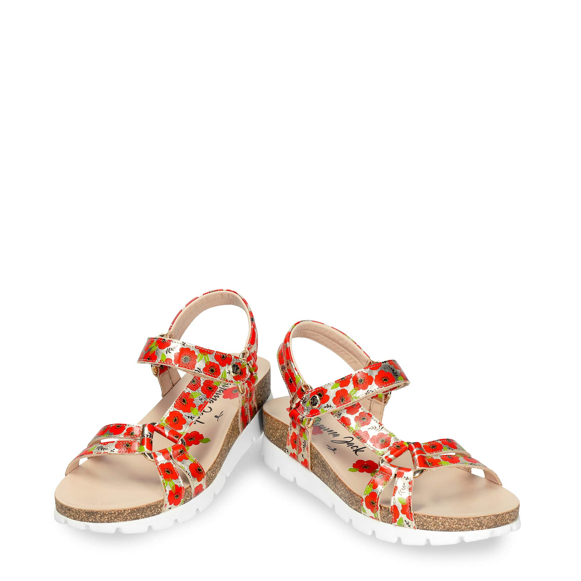 Panama Jack Women's Sally Garden B3 Comfortable Casual Sandals for Walking, Beach & Summer Outfits