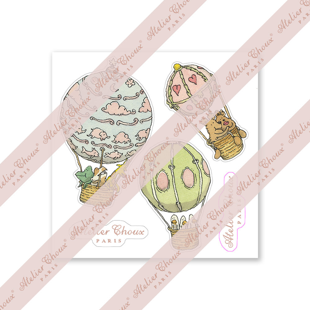 Atelier Choux Removable Wall Stickers - Pack of 20 Decorative Nursery Wall Decals for Baby Room & Kids Bedroom Decor