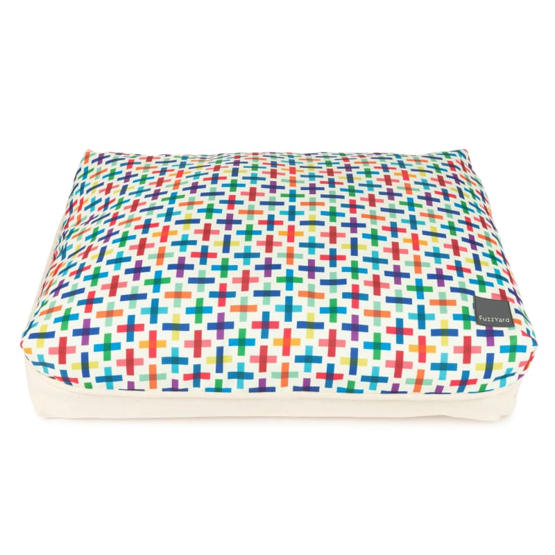 Fuzzyard Big Dreamer Jenga Dog Pillow - Soft Plush Pet Bed for Small, Medium & Large Dogs - Cozy Sleeping Spot for Couch, Bedroom or Travel