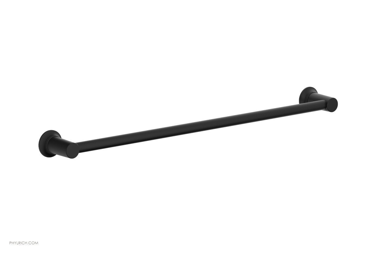 HEX MODERN 24-Inch Towel Bar 501 71 - Brushed Nickel Bathroom Towel Rack for Hand & Bath Towels - Perfect for Bathroom, Spa, and Guest Room Decor
