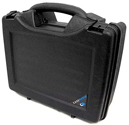 CASEMATIX Universal Wireless Microphone Case with Customizable Foam - Compatible with Shure, AKG, Sennheiser, GTD, Innopow, Fifine Mic Receivers & Transmitters - Perfect for Studio, Live Performance, and Travel Storage