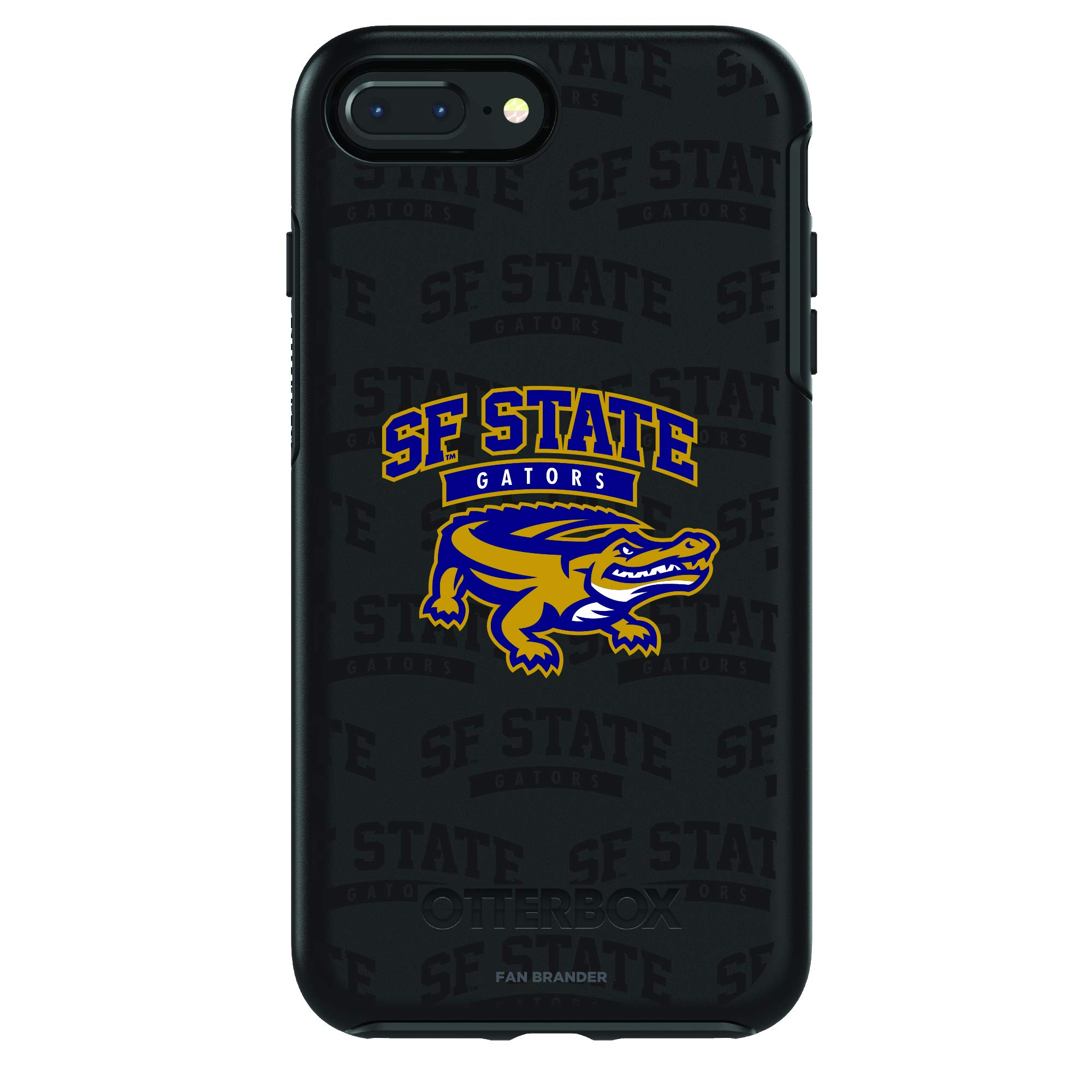 NCAA OtterBox Symmetry iPhone Case - Repeating Wordmark Design for Apple iPhone - Perfect for Sports Fans