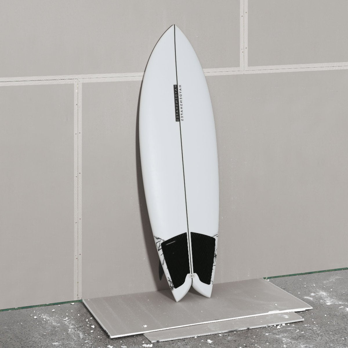 Haydenshapes Hypto Krypto Twin 6'6 Surfboard - High Performance PU Surfboard with Futures Twin Fin Set - Perfect for Small to Medium Waves and All-Around Surfing