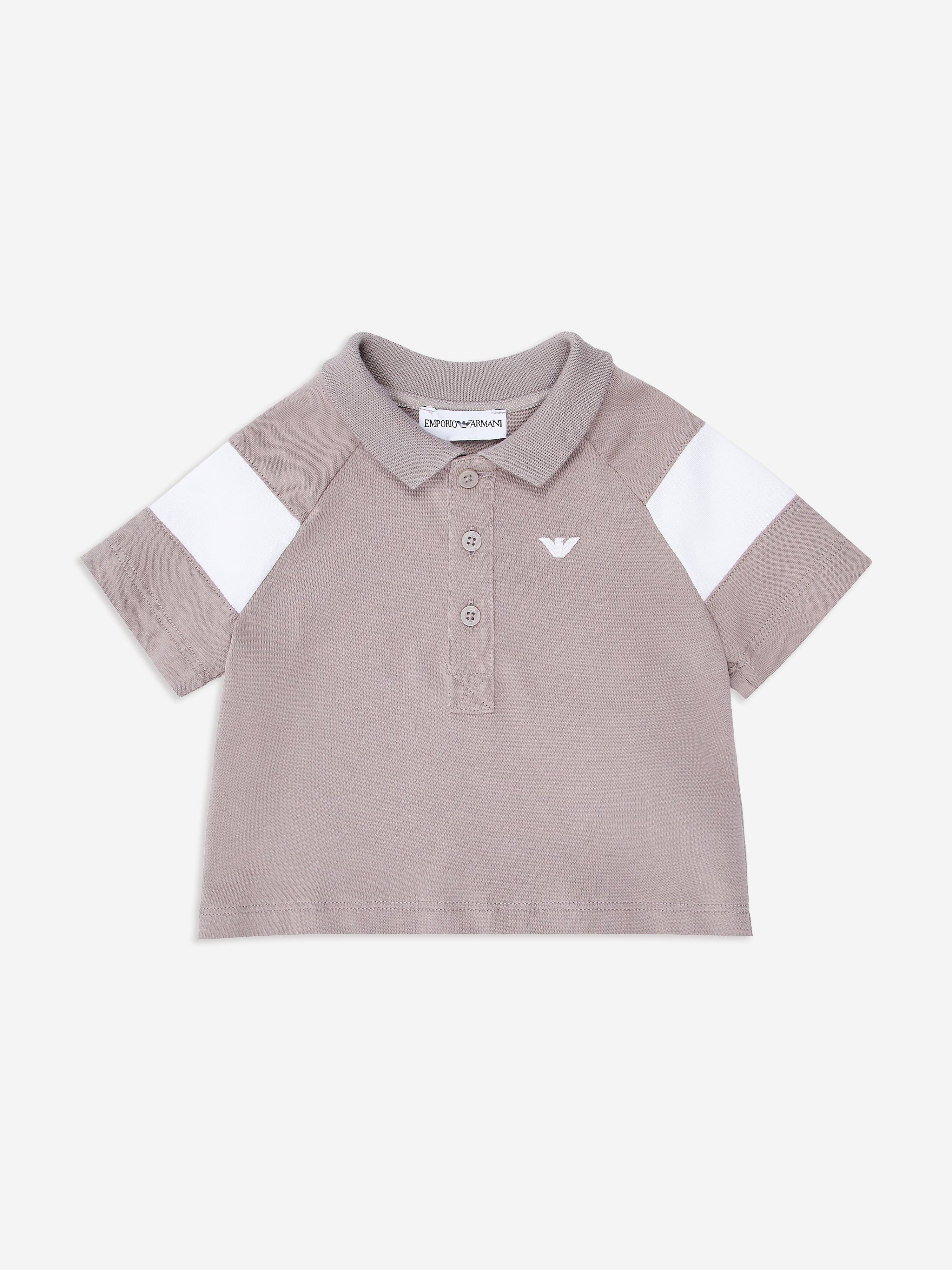 Stylish Brown Colourblock Baby Boys T-Shirt - Soft & Comfortable Cotton Tee for Playdates & Everyday Wear