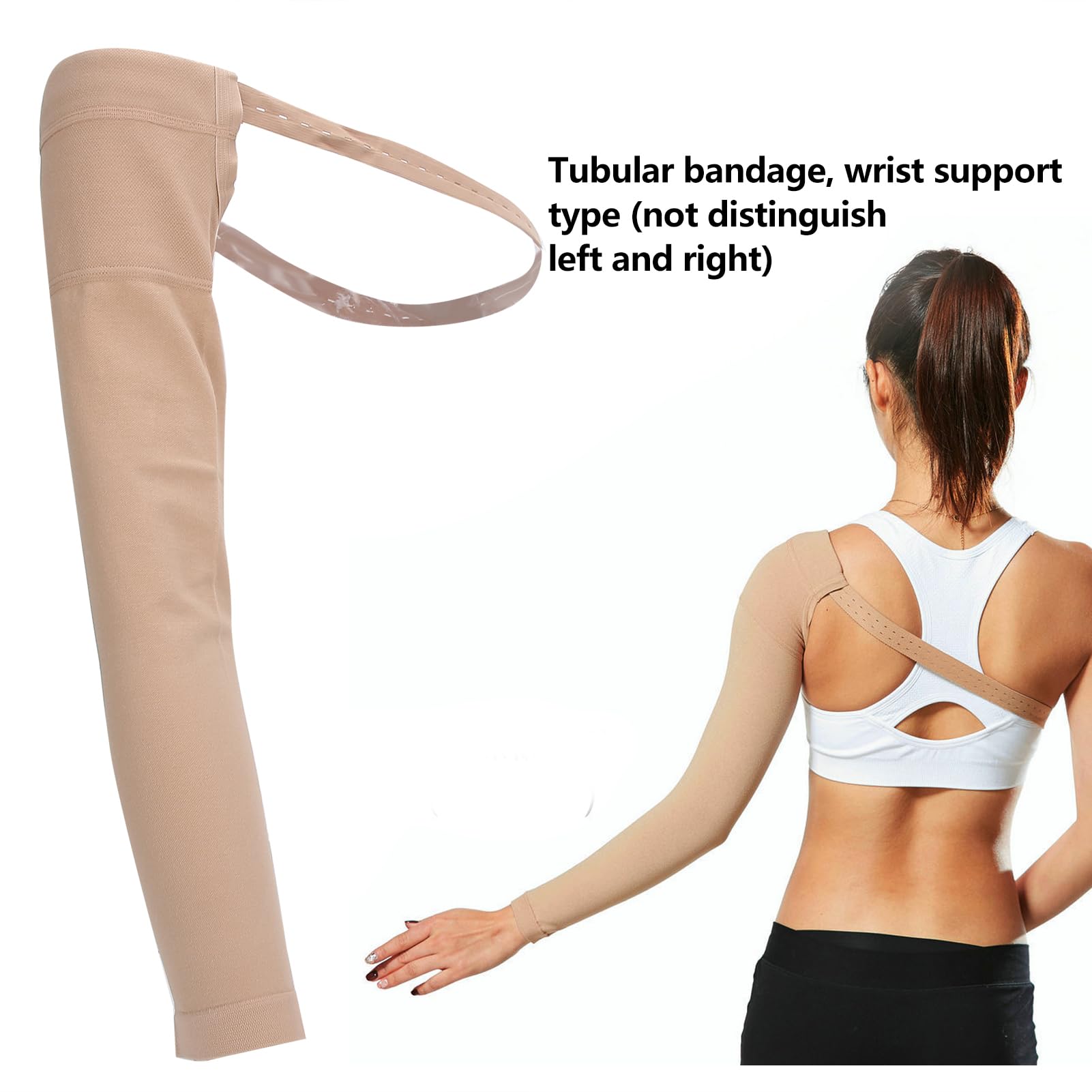 Medical Compression Arm Sleeve for Lymphedema Relief - Post Mastectomy Recovery Sleeve with Elastic Support for Arm Swelling (XL) - Ideal for Daily Wear, Exercise & Post-Surgery Comfort