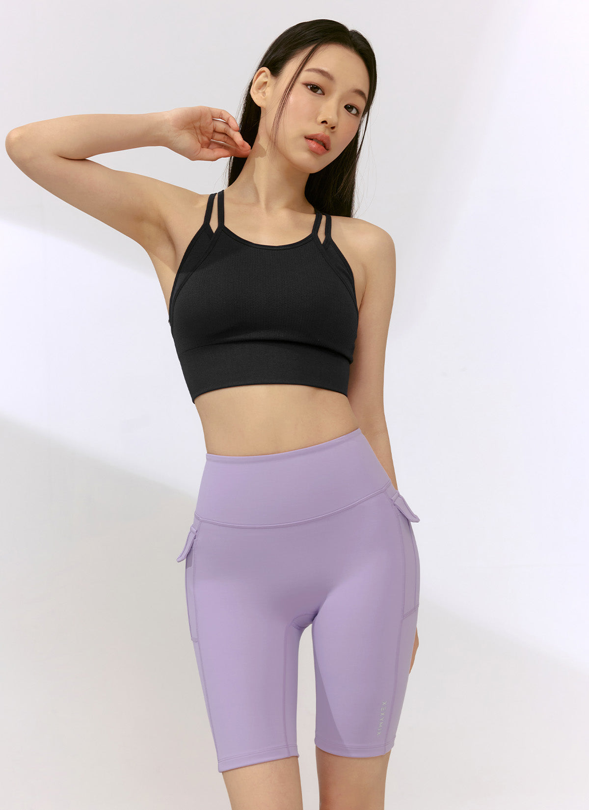 Black Label 360N Out Pocket Leggings for Women - High Waisted Yoga Pants with Side Pockets - 4.5