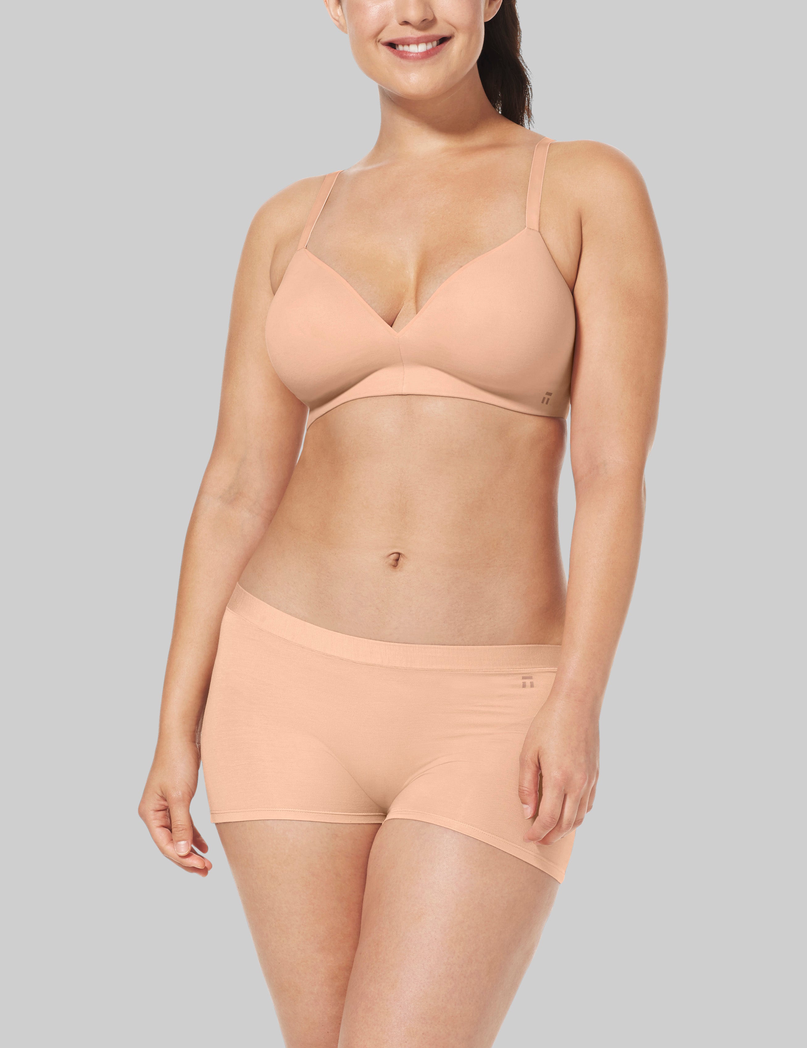 Wireless Comfort Bra - Soft Cotton Lightly Lined for All-Day Support | Perfect for Yoga, Work & Everyday Wear