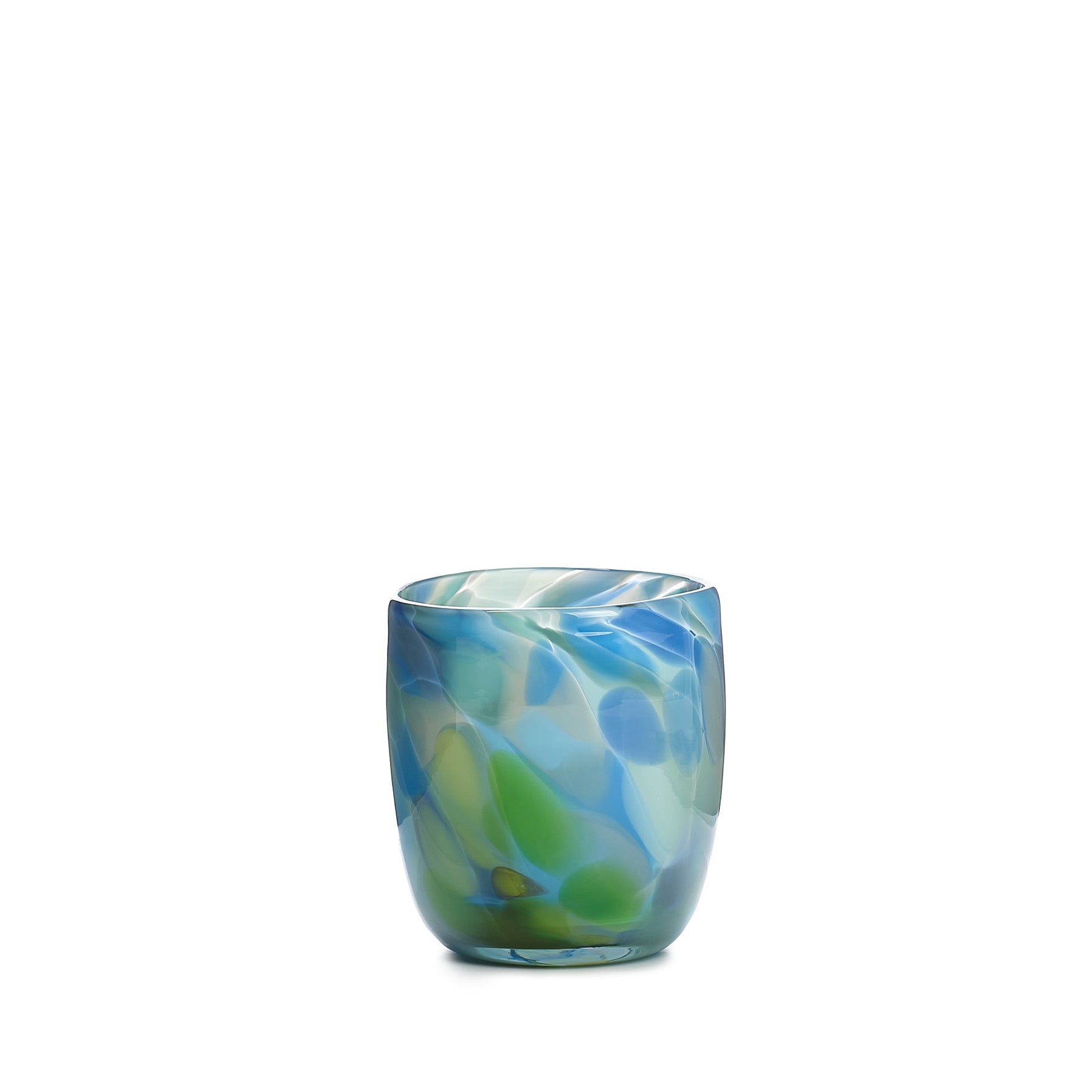 Premium Blue Glass Cup - Elegant Drinking Glass for Water, Juice & Cocktails - Perfect for Home, Office & Party Use