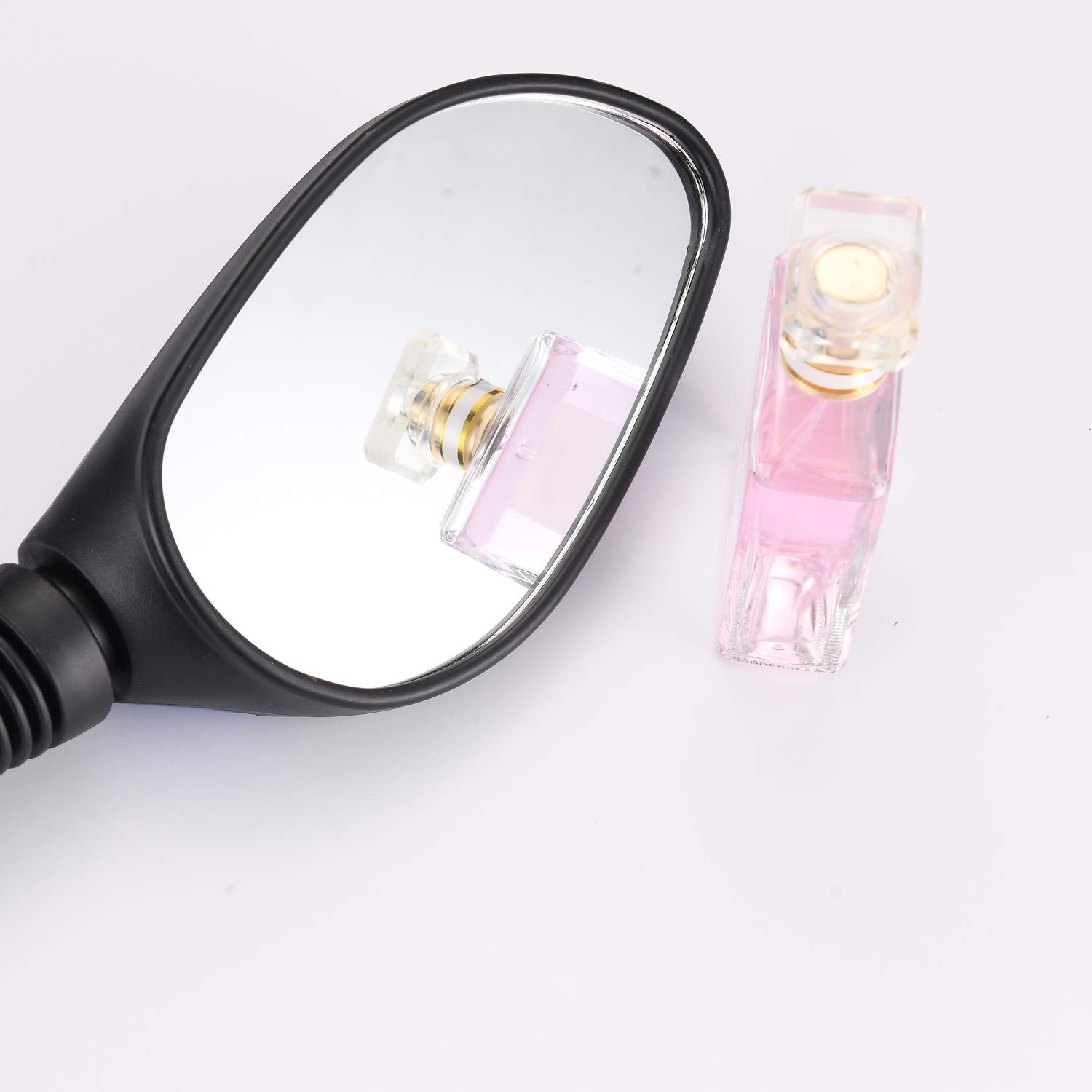 8mm Blue Side Mirrors for GY6 50cc 125cc 150cc 250cc Scooter Moped Motorcycle - Universal Fit Rear View Mirrors for Chinese ATV, Perfect for City Commuting & Street Riding