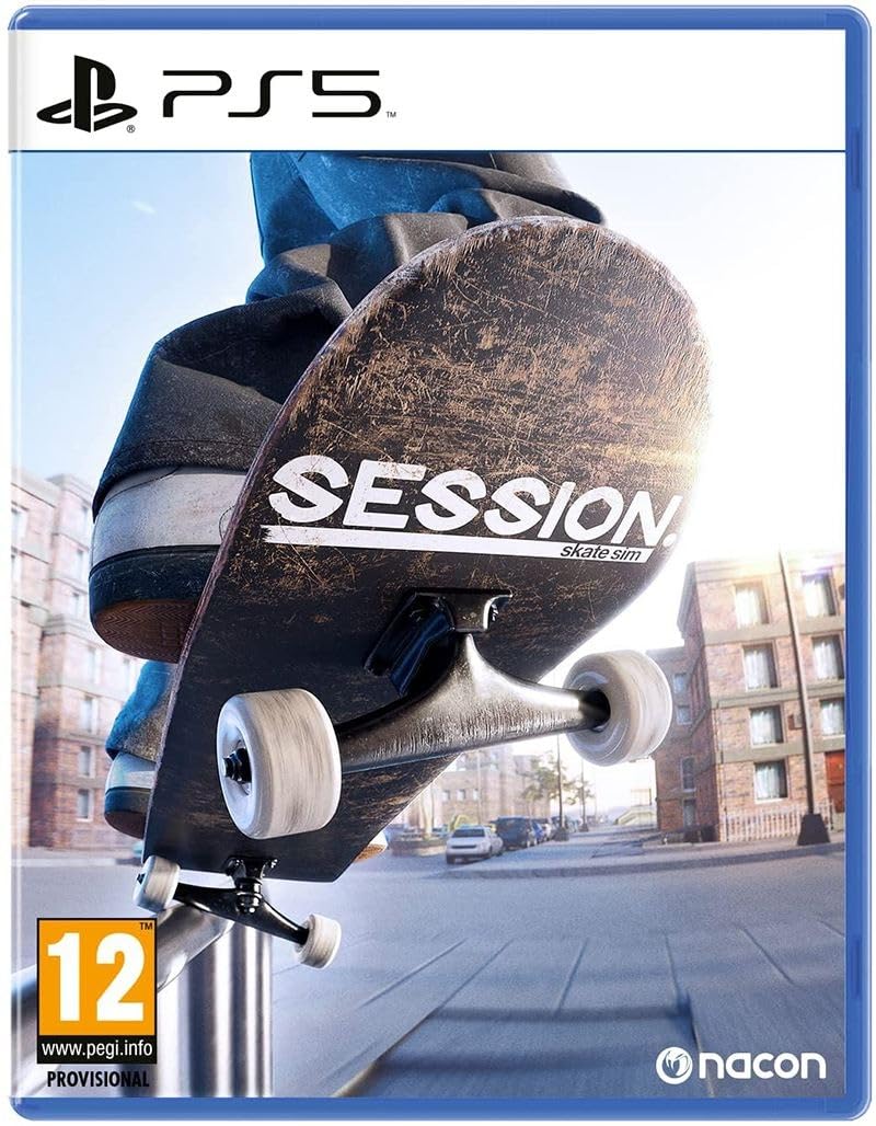 Session: Skate Sim for PS5 - Realistic Skateboarding Game Simulation | Perfect for Skate Enthusiasts & Gamers | Play at Home or Compete Online
