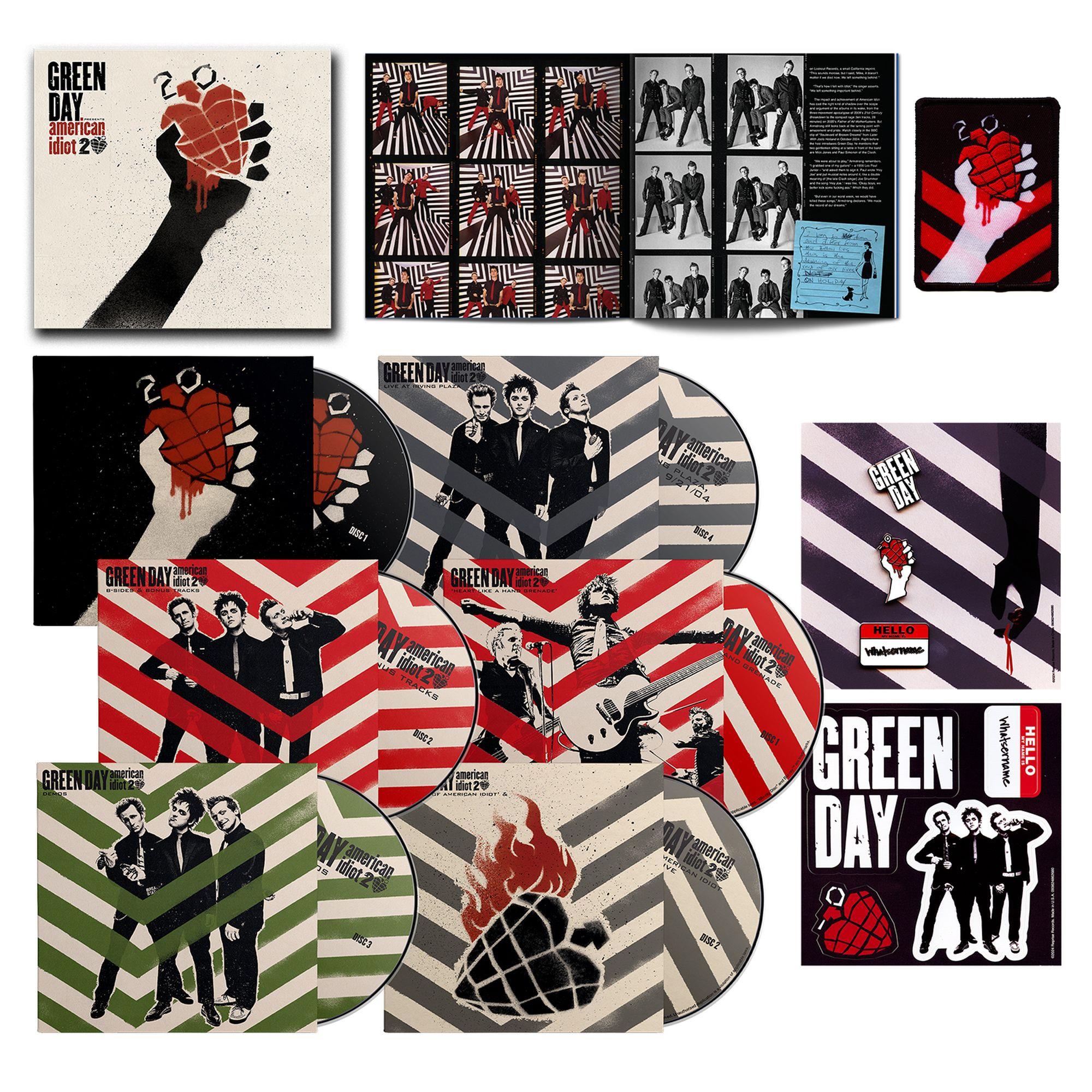 Green Day - American Idiot (20th Anniversary Deluxe Box Set) | Limited Edition Vinyl + Bonus Tracks | Perfect for Punk Rock Collectors & Music Enthusiasts