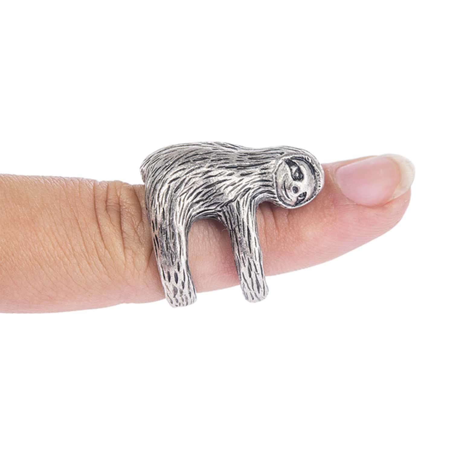 Gift Get a Grip Sloth Pocket Charm with Story Card - Cute Animal Keychain for Backpacks, Purses & Gifts - Perfect for Animal Lovers, Kids & Stress Relief