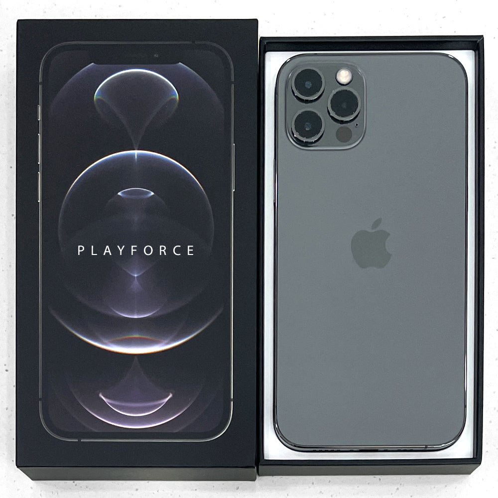 iPhone 12 Pro 512GB Graphite - Unlocked Smartphone with 5G, A14 Bionic Chip & Pro Camera System - Perfect for Business, Travel & Photography Enthusiasts