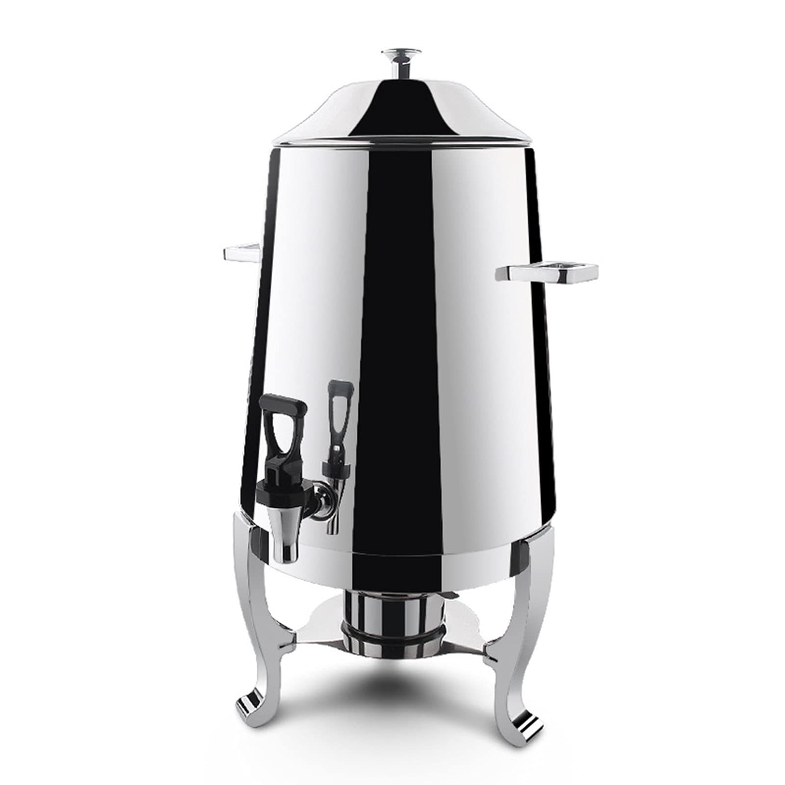 AIZYR 13L Elegant Stainless Steel Coffee Urn - Commercial Grade Hot & Cold Beverage Dispenser for Coffee, Tea, Hot Chocolate - Perfect for Catering, Restaurants, Offices and Large Events
