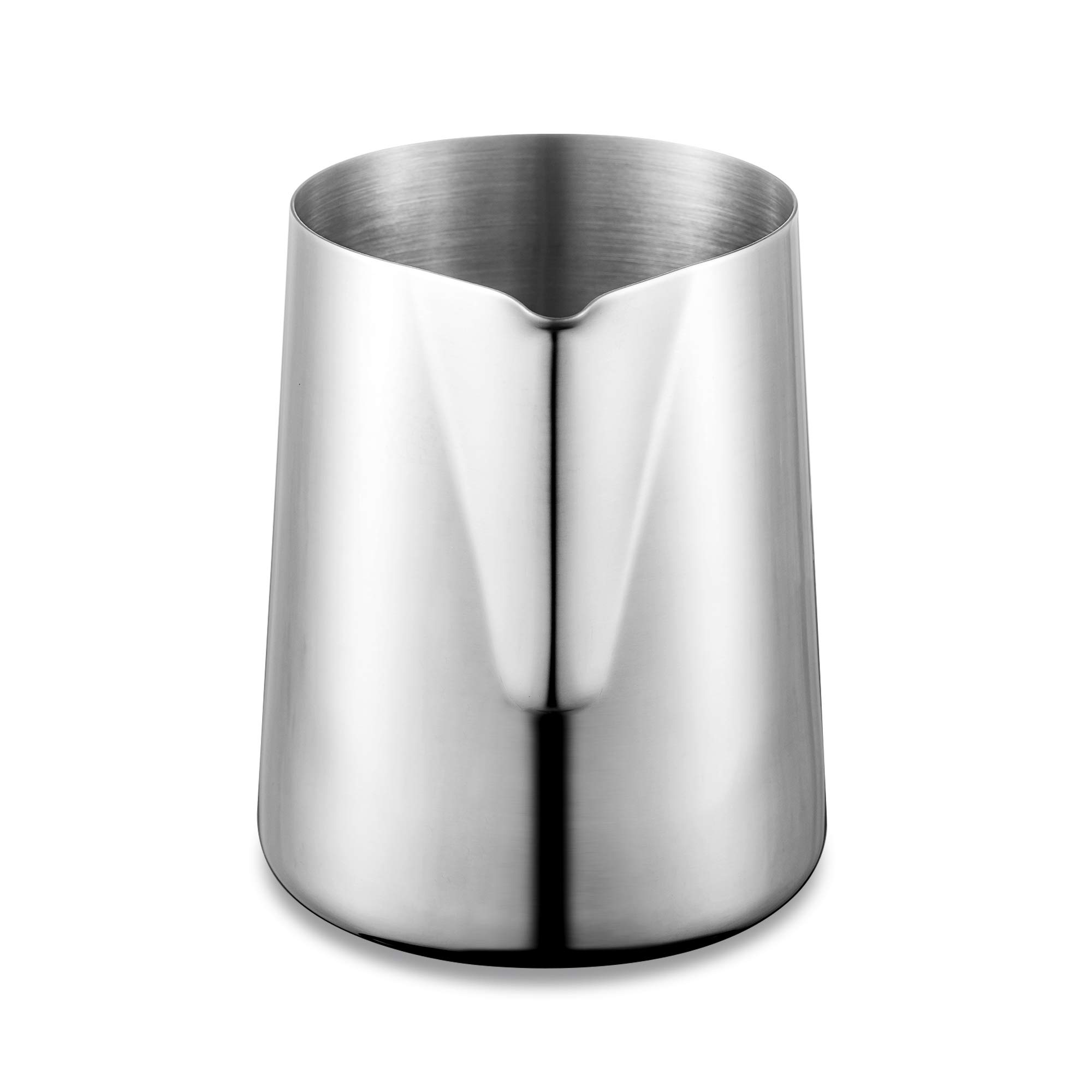 Premium Stainless Steel Milk Frothing Pitcher - 12 oz (350 ml) & 20 oz (600 ml) Options - Barista-Grade for Lattes, Cappuccinos & Hot Chocolate - Chrome Finish - Ideal for Home & Professional Coffee Shops