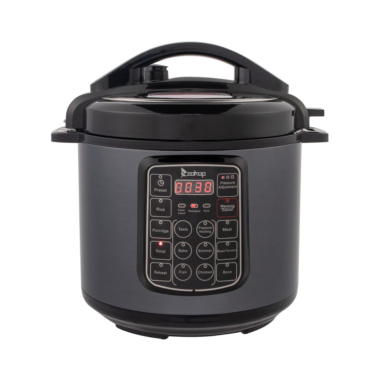 1000W Electric Pressure Cooker - 13-in-1 Multi-Cooker with Stainless Steel Body & One-Touch Button | Perfect for Fast Cooking, Meal Prep & Healthy Eating at Home