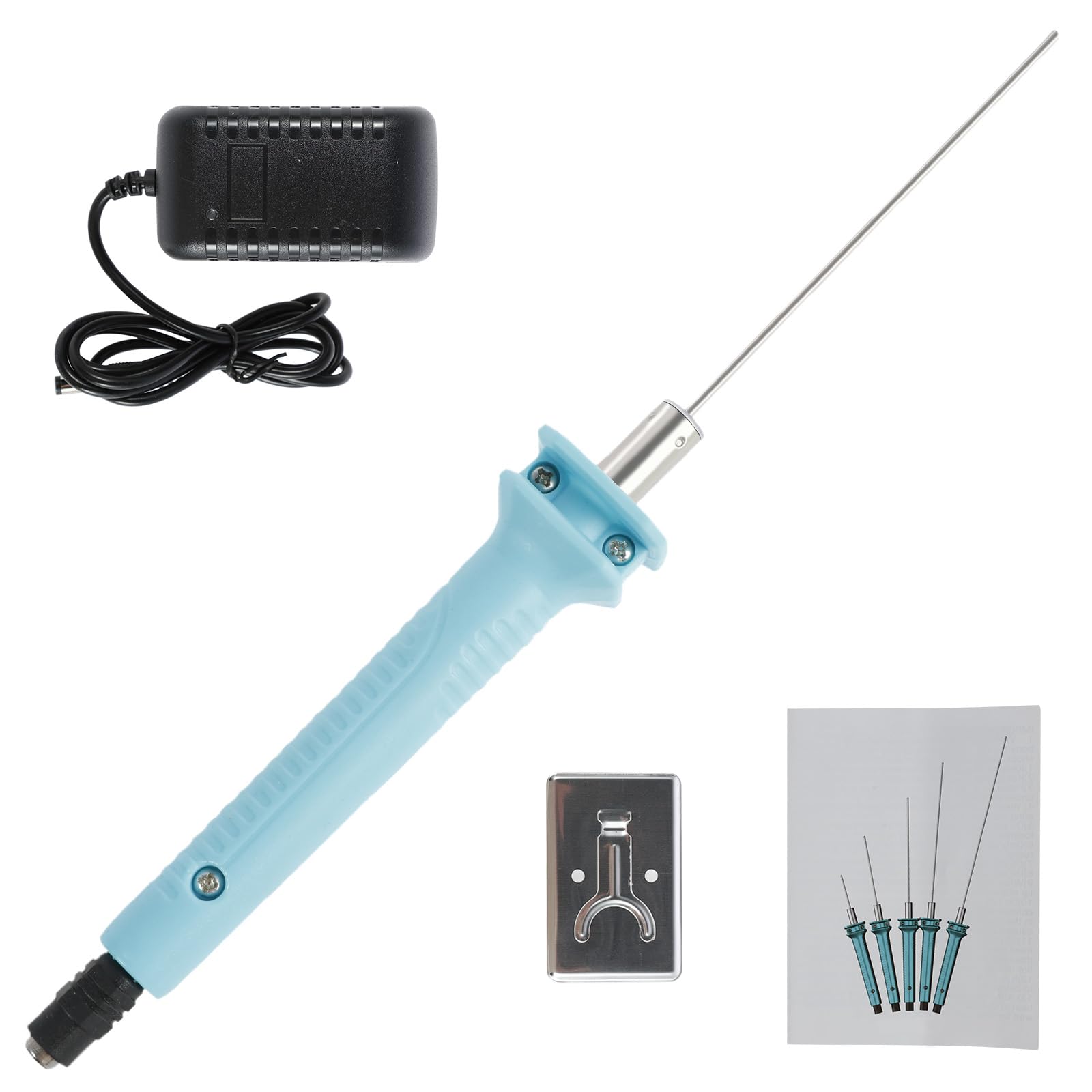 18W/24W Electric Foam Cutter Pen with Adapter - Professional Styrofoam Cutting Tool for Model Making, DIY Crafts, and Handicrafts - Perfect for Foam Board, EPS, XPS Cutting (10cm Blade)