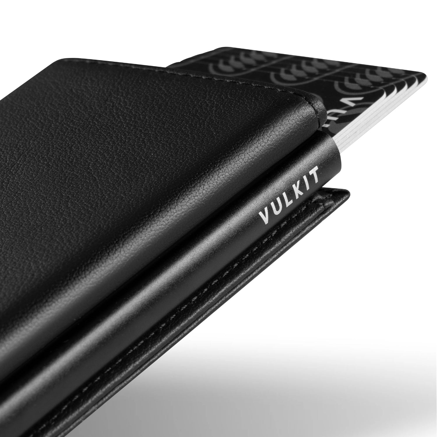 VC203P Genuine Leather Tri-Fold Wallet with Back Zipper Slot & Magnetic Closure - RFID Blocking, Slim Design for Men's Everyday Carry & Travel Essentials