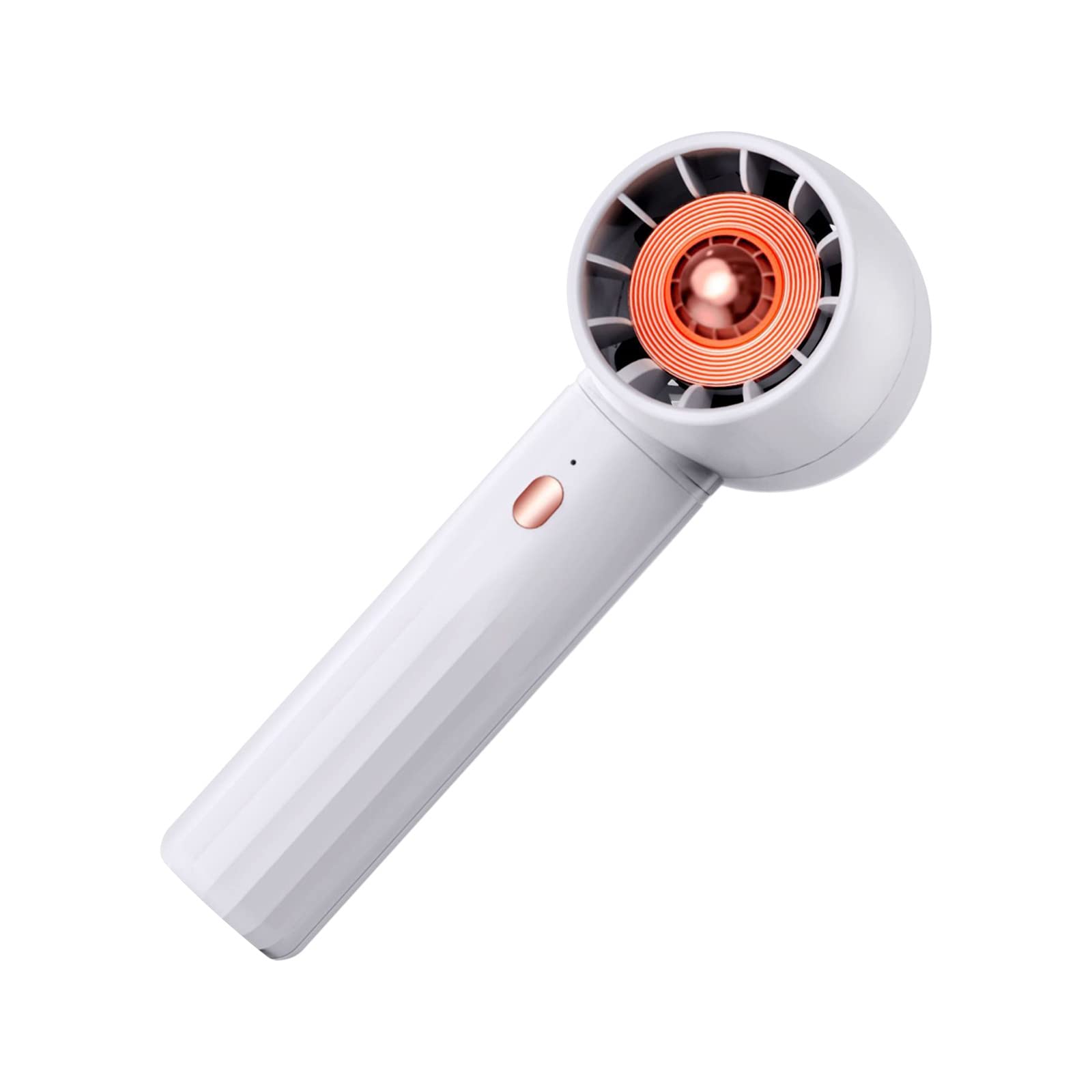 Portable Handheld Fan with Base - 3 Speed Settings, Strong Wind & Quiet Operation - Cooling Fan for Home, Office, Bedroom, Desk, Outdoor & Travel - Perfect for Hot Weather, Commuting, and Indoor Comfort
