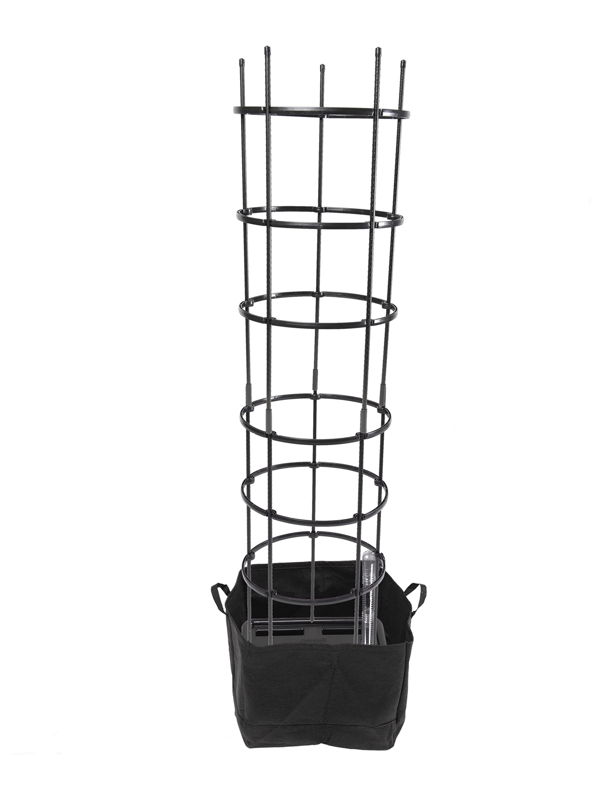 Titan Self-Watering Tomato Planter with Trellis - All-in-One Tomato Growing Kit | Includes Grow Bag, Trellis & Watering Inserts | Perfect for Patio, Balcony & Home Gardening | Large Capacity for Healthy Tomato Plants