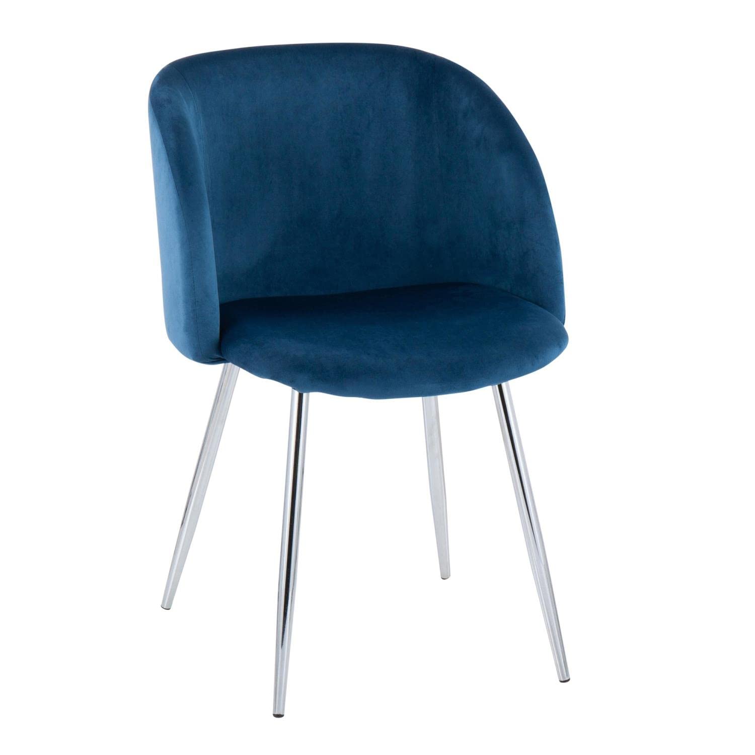 LumiSource Fran Chair - Set of 2 Modern Upholstered Dining Chairs for Kitchen Table, Comfortable Contemporary Seating for Home & Restaurant Use